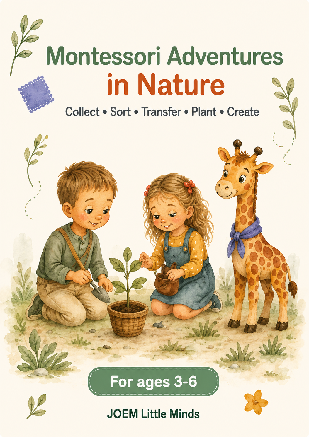 Montessori Adventures in Nature book cover