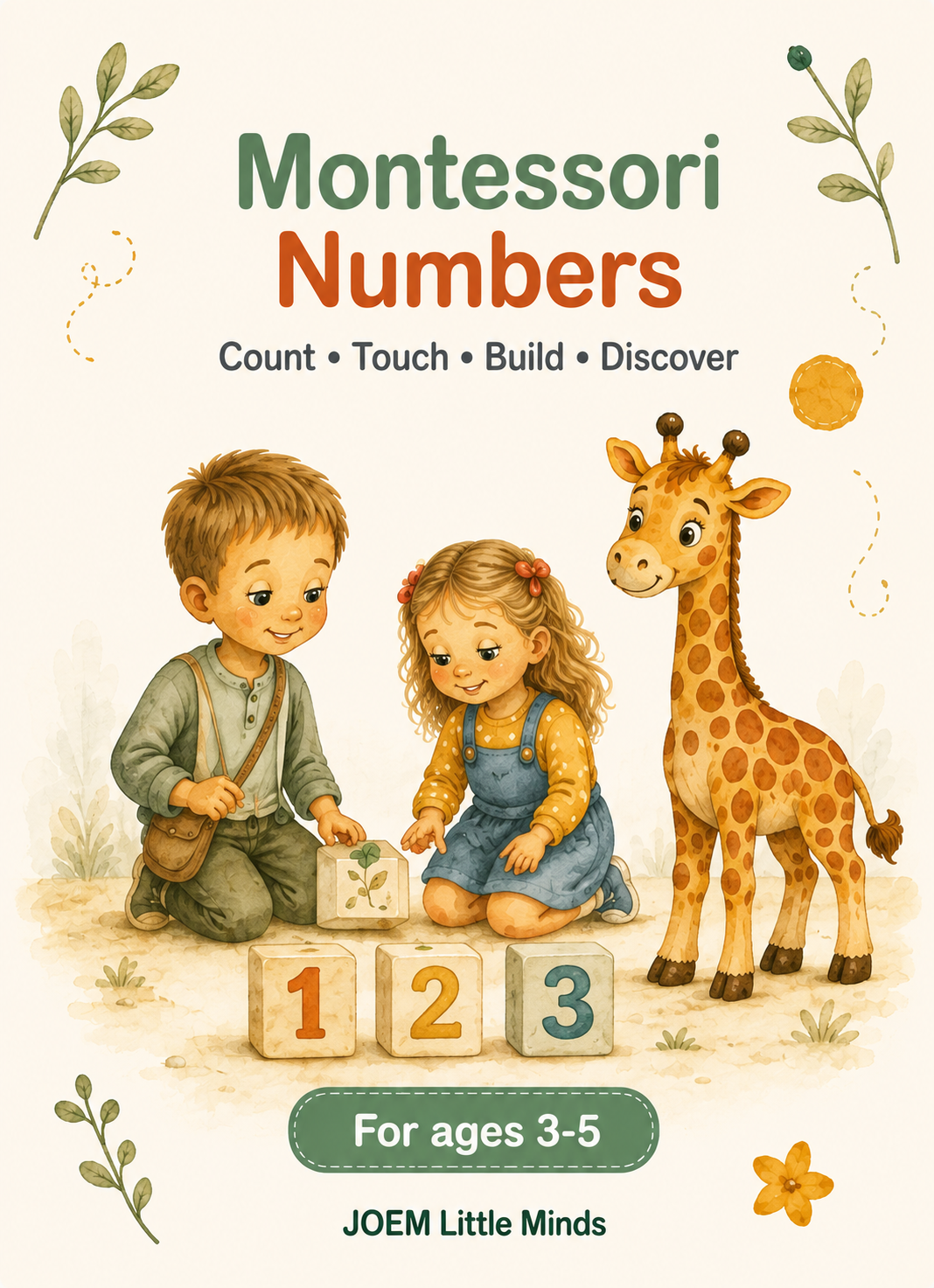 Montessori Numbers book cover